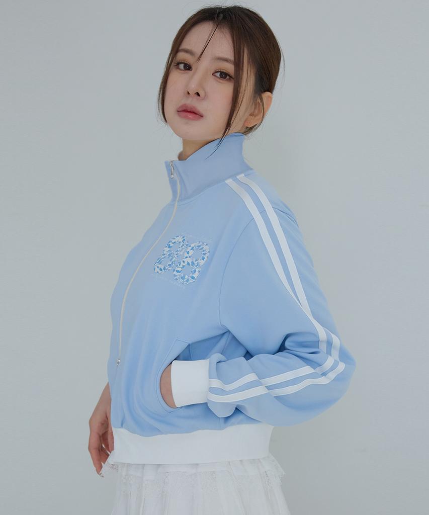 Awesome Studio 88 Race Track Jersey Jacket Sky Blue