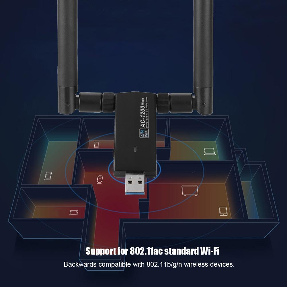 Rtl8912au Module RTL8812AU Wireless Wifi Adapter 2.4G/5G Dual Frequency & Dual Antennas ...