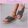 Summer New Comfortable Flat Toe Casual Fashion Women's Large Size Sandals Wholesale