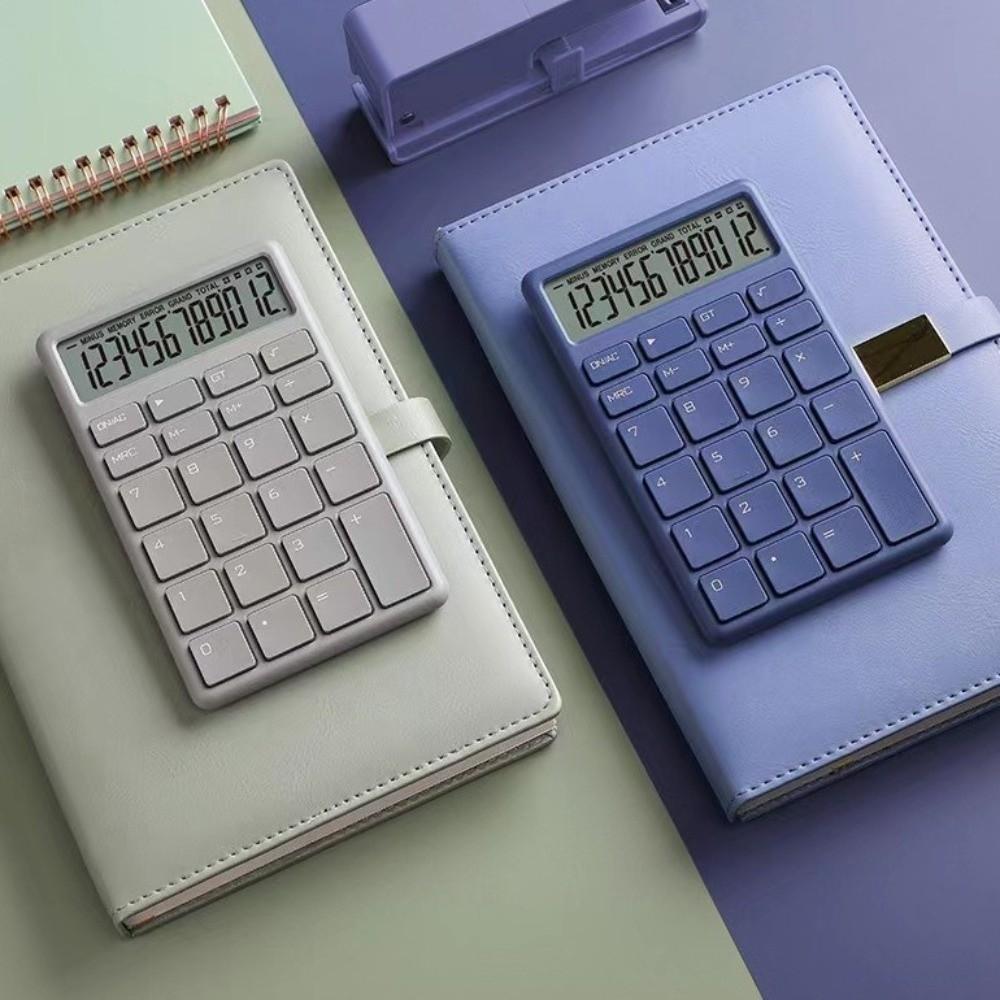 Digital Display Student Calculator Accounting Tools 12-digit Calculator Mini Calculator Office