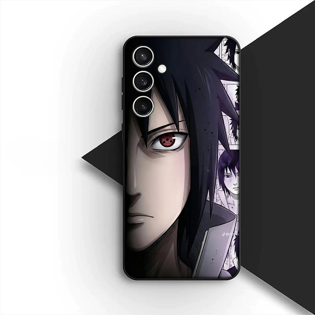 Comics Narutos Uchiha Sasuke Phone Cover for Samsung Galaxy S23 S22 S21 S20 FE Ultra Plus + S23FE A50 A51 A12 Protective Case