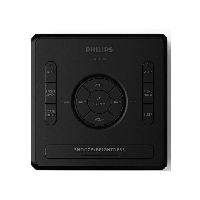 Rádiobudík Philips TAR4500 Černý