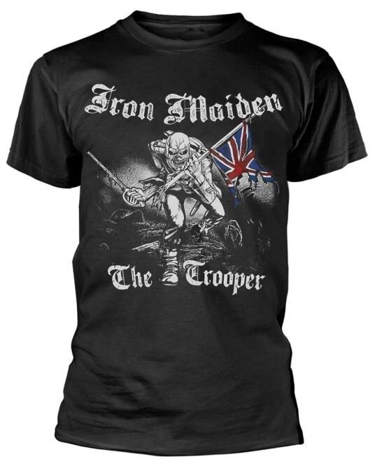 Iron Maiden  Sketched Trooper  (Black) T-Shirt S