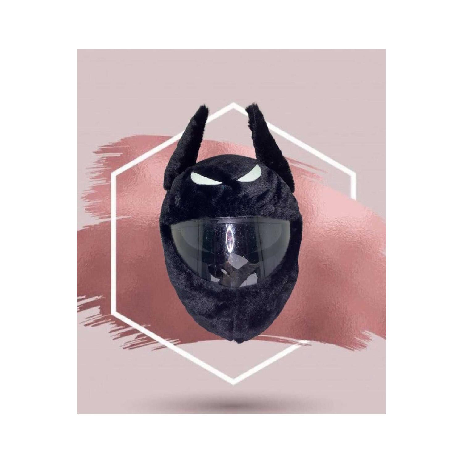 

Плюшеві чохли для шоломів Чохли для шоломів Прикраси для шоломів Аксесуари для шоломів Захист шолома Мотоциклетний шолом чорний