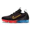 Nike Air VaporMax 2021 Flyknit GS Čierna Multi Detské Tenisky Foto-Modrá Jasná-Karmínová Univerzitná-Zlatá DV2198-001