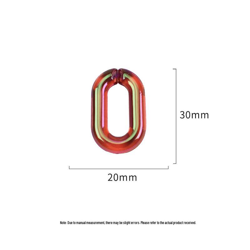 Acrylic Lobster Clasp Charm & Jump Ring Phone Chain Accessories