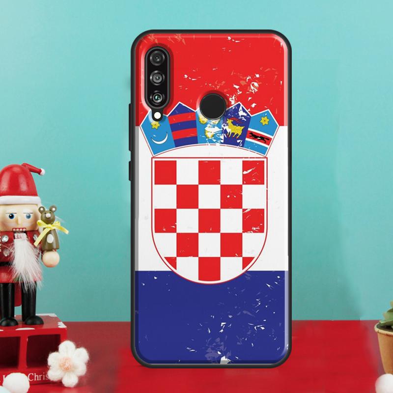 Croatia Flag For Huawei Nova 12i 12s 11i 5T Y90 Y70 Y60 Y61 Y91 Y72 9 10 SE P60 Pro P20 P30 P40 Lite Case