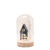 Turtle Dove LED Cloche House Decoration