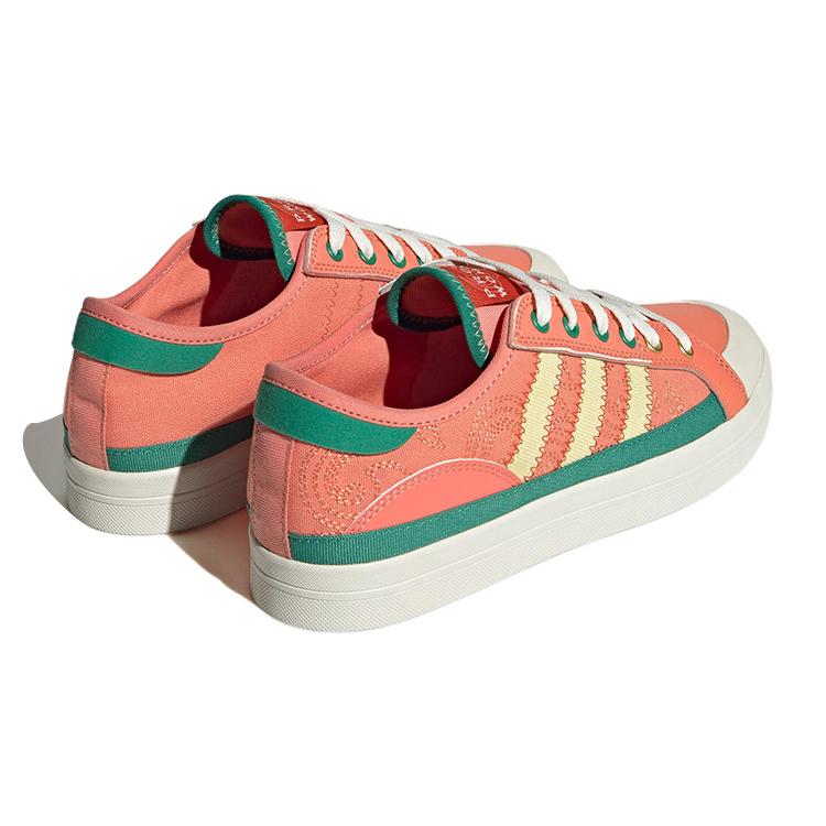 Adidas Neo City Canvas 'Orange Yellow Green' Women's HQ6934