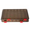Outdoor Portable Fishing Tools 14 Compartments Plastic Fish Baits Box Lures Carrying Case