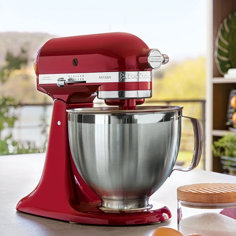 Kitchenaid Artisan 5Ksm185 mixer 4.8L Kitchenaid color: Caramel red
