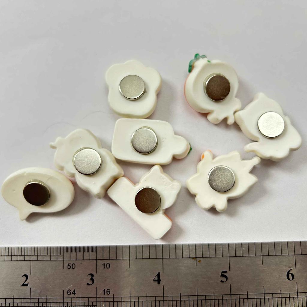 6PCS DIY Refrige Persimmon Kitty Magnets Nordic Personalized Home Decor Whiteboard Po Message Board Home