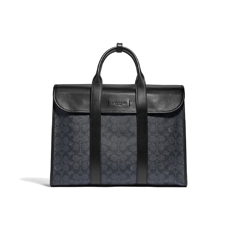 

Coach Gotham Monogram Print Detachable Shoulder Strap Large Capacity Coated Canvas And Calfskin Tote Shopping Bag Men Tote Bags C5319-JIO1U Basic Set (Bag+Dust Bag)