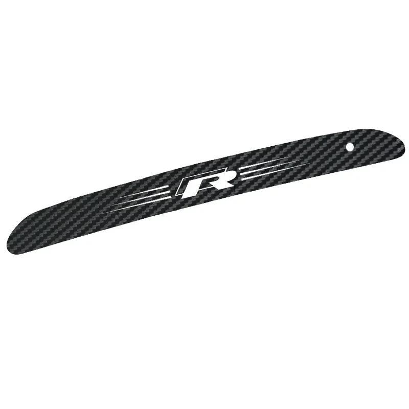 2025 Fierbinte Fibra de Carbon Mașină Lumini de Frână Superioare Lampă Autocolant Pentru Volkswagen GTI R-Line Polo T5 Golf Passat Scirocco Jetta Beetle Tig