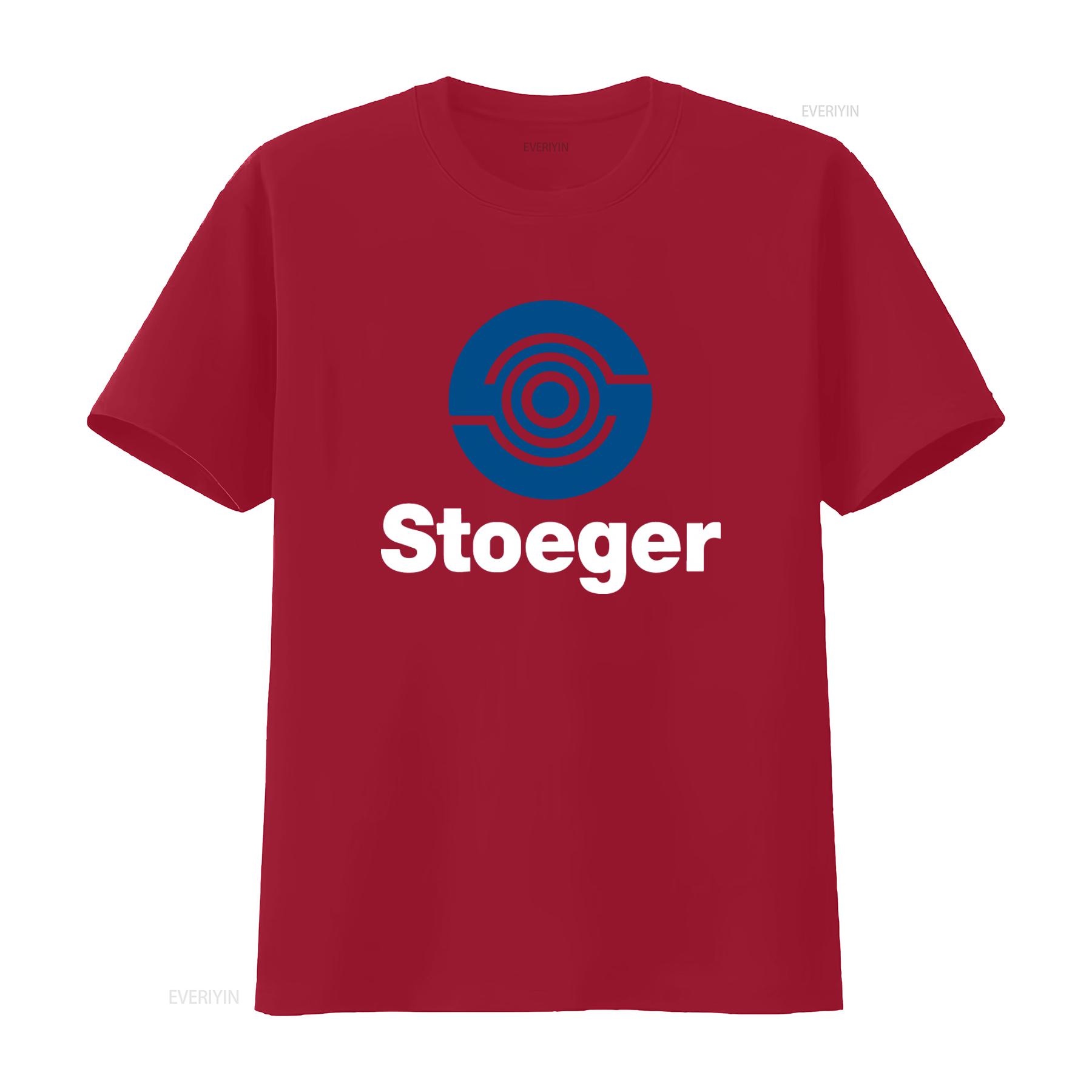 

Stoeger Firearms Logo Mens Grey T Shirt Available in Sizes S to 5XL vintage Washed Versatile Soft graphic Unisex Breathable S