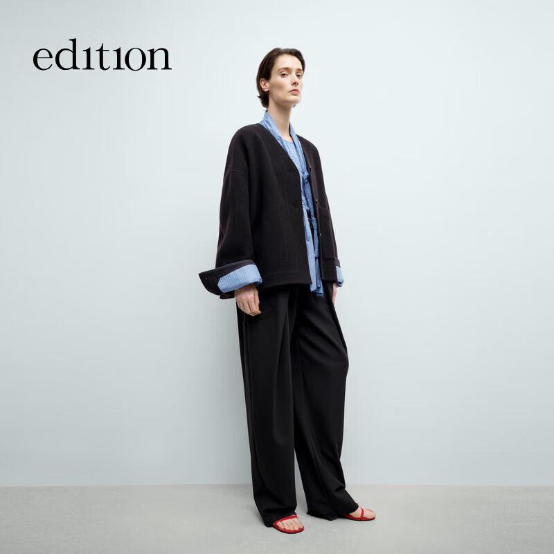 

Женский жакет из смесовой шерсти для работы M