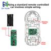 2.4G Wireless Remote Control Receiver Set For Toy Car Models Ship Models Tank DIY Remote Control Accessories With Battery Box