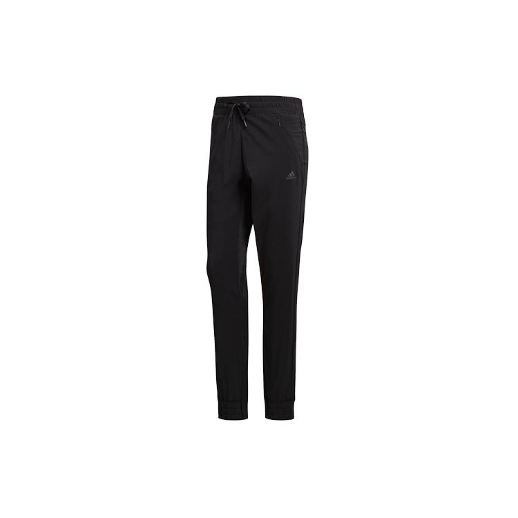 

New Adidas Knitted Sports Pants Women s Black BK2628 S