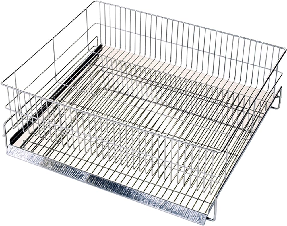 

Tamahashi Сушилка для посуды Широкая Вертикальная Сделано из нержавеющей стали 44 см Длина x 37 см Водоотвод, Подставка, Япония, Сталь, Широкая, Стекает, MZ-021