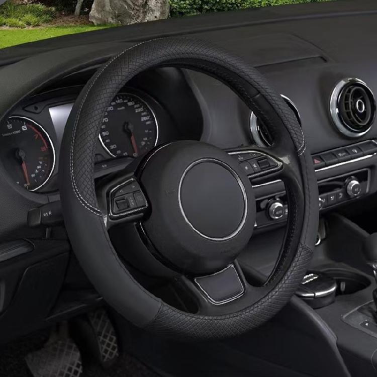 Easy Installation Car Steering Wheel Cover Nonslip Grip For Long Time Driving Comfort And Precise Control