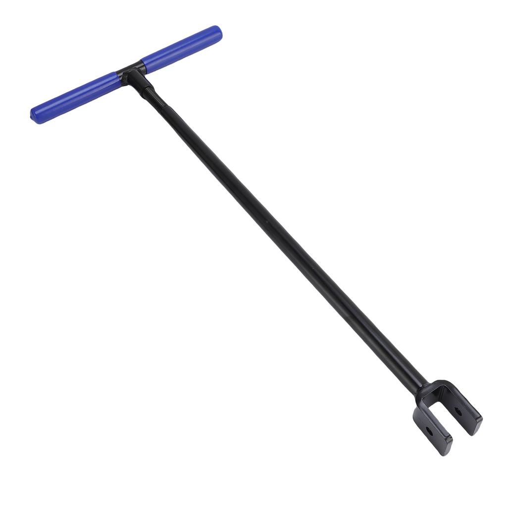 Water Meter Key 17 Inch Blue T Handle Multifunctional CrV Steel Water Shut Off Tool Wrench