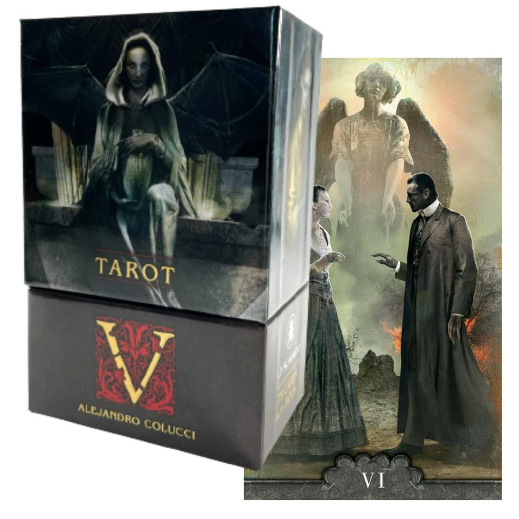 Tarot V Tarot Card with Japanese Authentic I.I.J 78-Card Set, Vampire, Instructions,