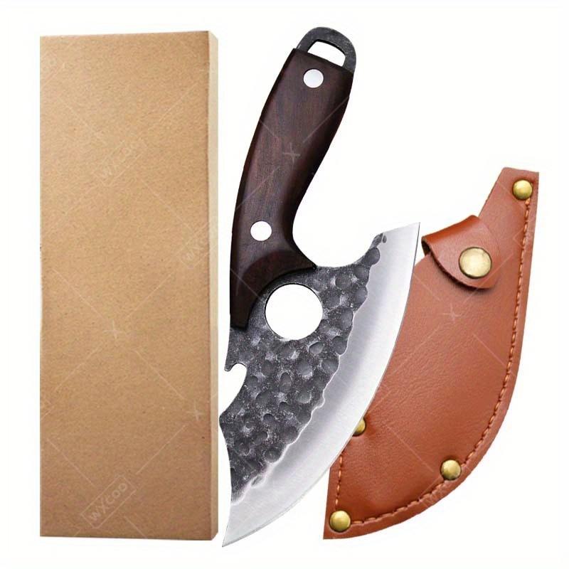 

1 PC Kitchen Chef Knife Stainless Steel Multipurpose Boning Knife with Sheath for Cooking Camping BBQ and Outdoor Use