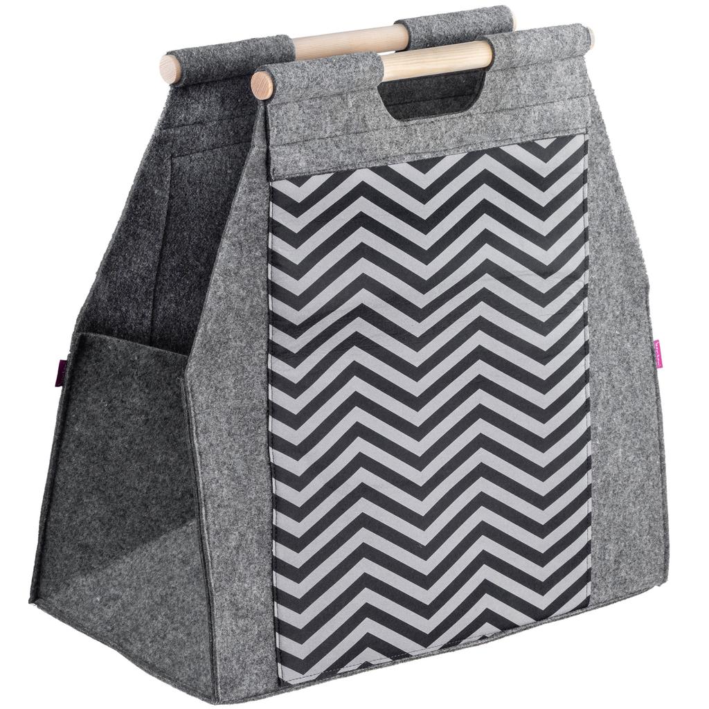 KADAX Torba gospodarcza na drewno kominkowe wzór 