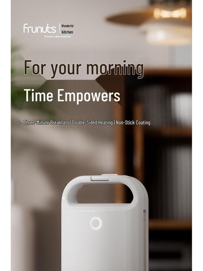 Multi-Functional Breakfast and Sandwich Maker – Crimping Toaster & Waffle Maker