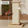 Large Vertical Cat Tree with Integrated Shelf, Sisal Scratching Post, and Bed - Universal for All Seasons