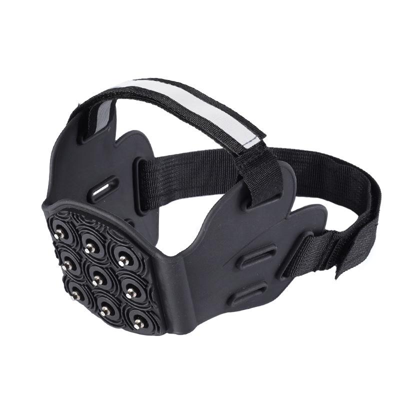 TPE Reflective 9-Spike Heel Ice Crampons