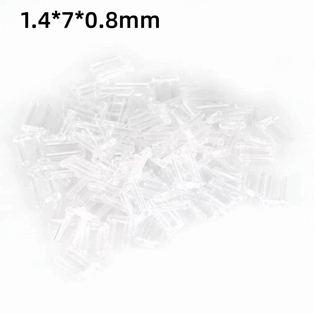 

50PCS Hand Held Rubber Plug Lock Frame Glasses DIY Eyeglasses Lock Buckle Length Glasses Repair Tools Nose Pad Replacement