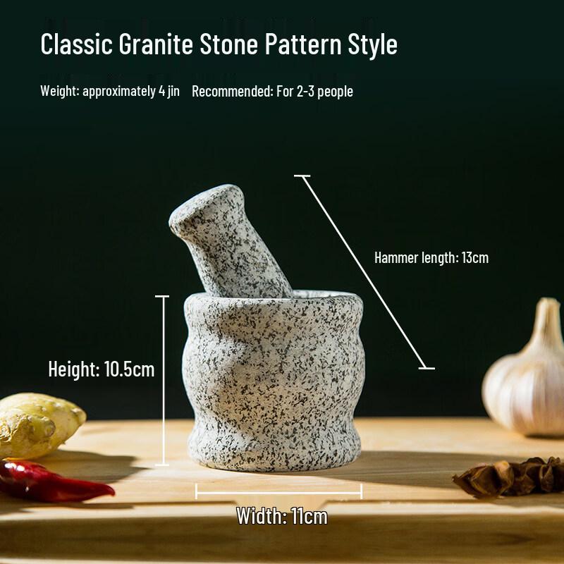 Granite Mortar and Pestle