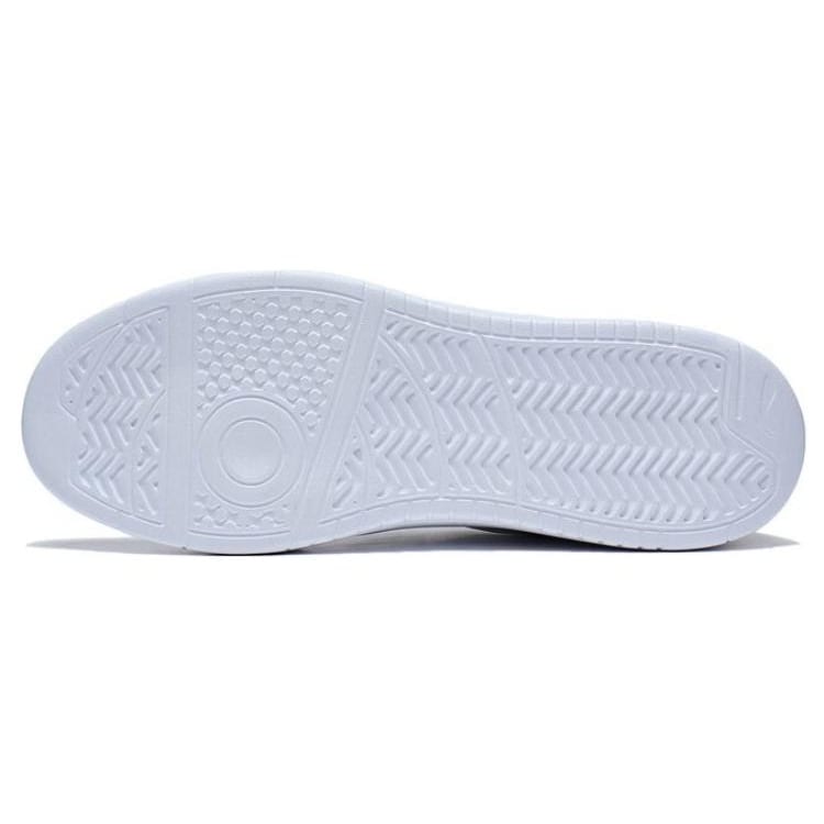 Li Ning Sycee Slip Resistant Cushioning Abrasion Resistant Low top Skateboard Shoes Men's White Green AGCT339-1