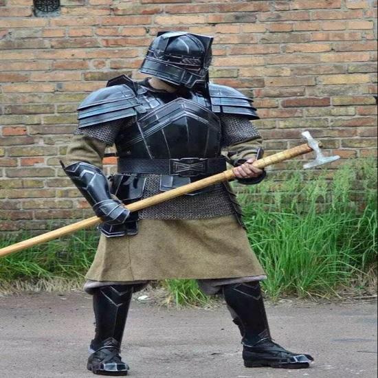Dwarf  Armor Suit  Medieval Knight Half Armor  Dwarven Battle Warrior  Suit For   Cosplay Best Gift