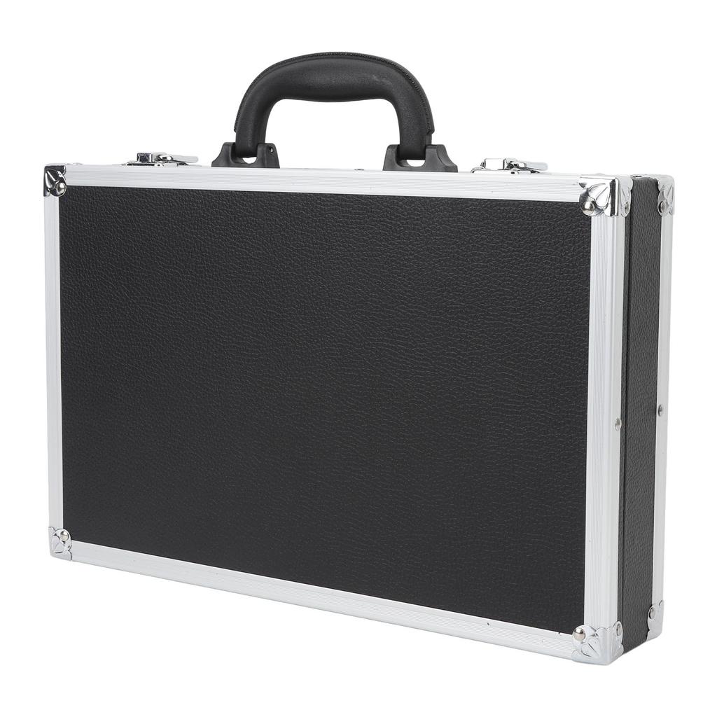 Billiard Balls Storage Box Aluminum Alloy Frame Waterproof PU Cover Lightweight Portable Pool Ball C