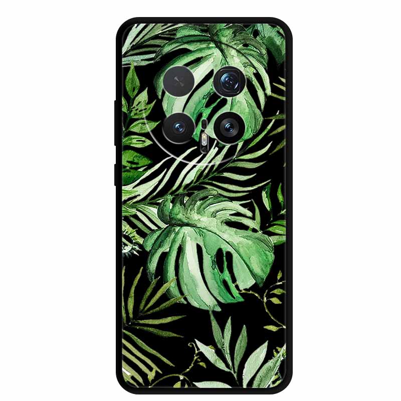 Cartoon Case For Honor Magic8 Pro 5G Case Black Silicone TPU Soft Back Cover For Honor Magic8Pro 2025 Case Shockproof Funda Para