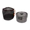 Cooking Pot Cookware High Capacity Handle Portable Outdoor Pan for Backpacking