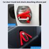 Ammortizzatore di urto per portiera auto Fibbia universale per portiera auto Insonorizzante Smorzatore Ammortizzatore Cuscinetto Ammortizzatore anti-vibrazione 4/20 Pezzi