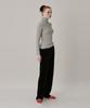 JUNEJUNE SPACE Two Tone Velour Pant_Black