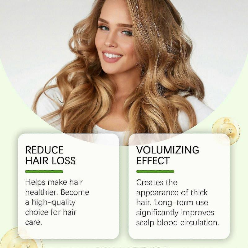 Deep Moisturizing Hair Growth Spray with Rosemary & Castor Oil  Thickening, Nourishing, and Scalp Revitalizer for Fuller, Shinier Hair  60ml