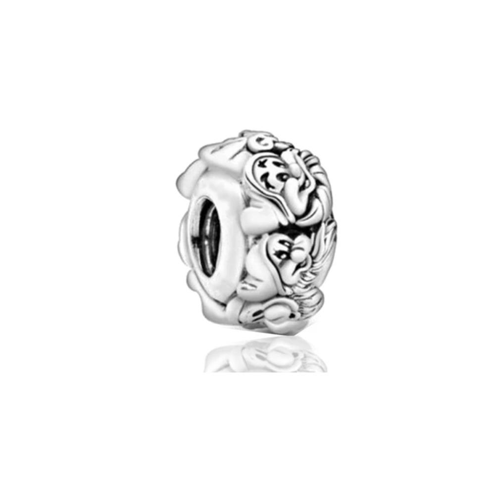 

Disney Stitch Mermaid Ursula Dangle Charm Bead European Silver Bracelet DIY Jewelry Gift for Graduation