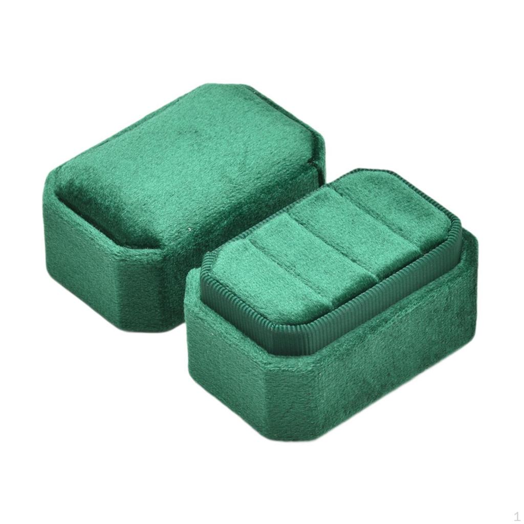 Eleganter Schmuck-Organizer aus Samt für Damen