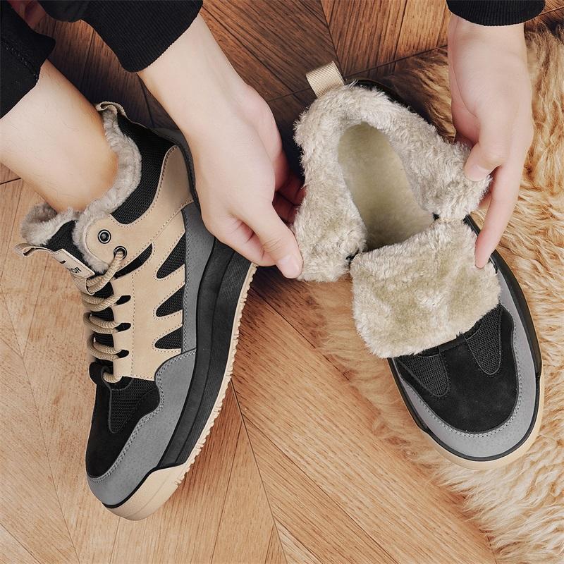 Warrior High-Top Lifestyle Casual Shoes Men sneakers Khaki Gray Black WXY-N286N02