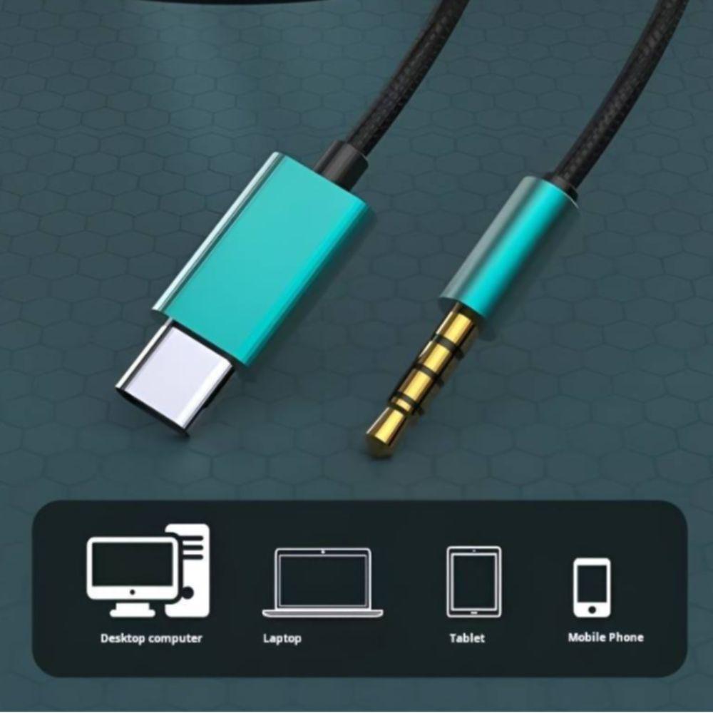 HD Mic Wired Headphones In-Ear Type C&3.5mm Earphones Music Headphone Hifi Stereo Headset Sport