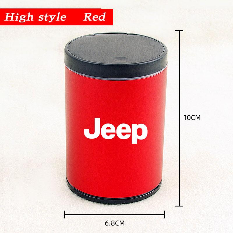 Portable Smoke Car Ashtray Cigarette Ash Ashtray Car Cup Holder Sticker For Jeep Renegade Wrangler Cherokee Compass Accessories AKY1