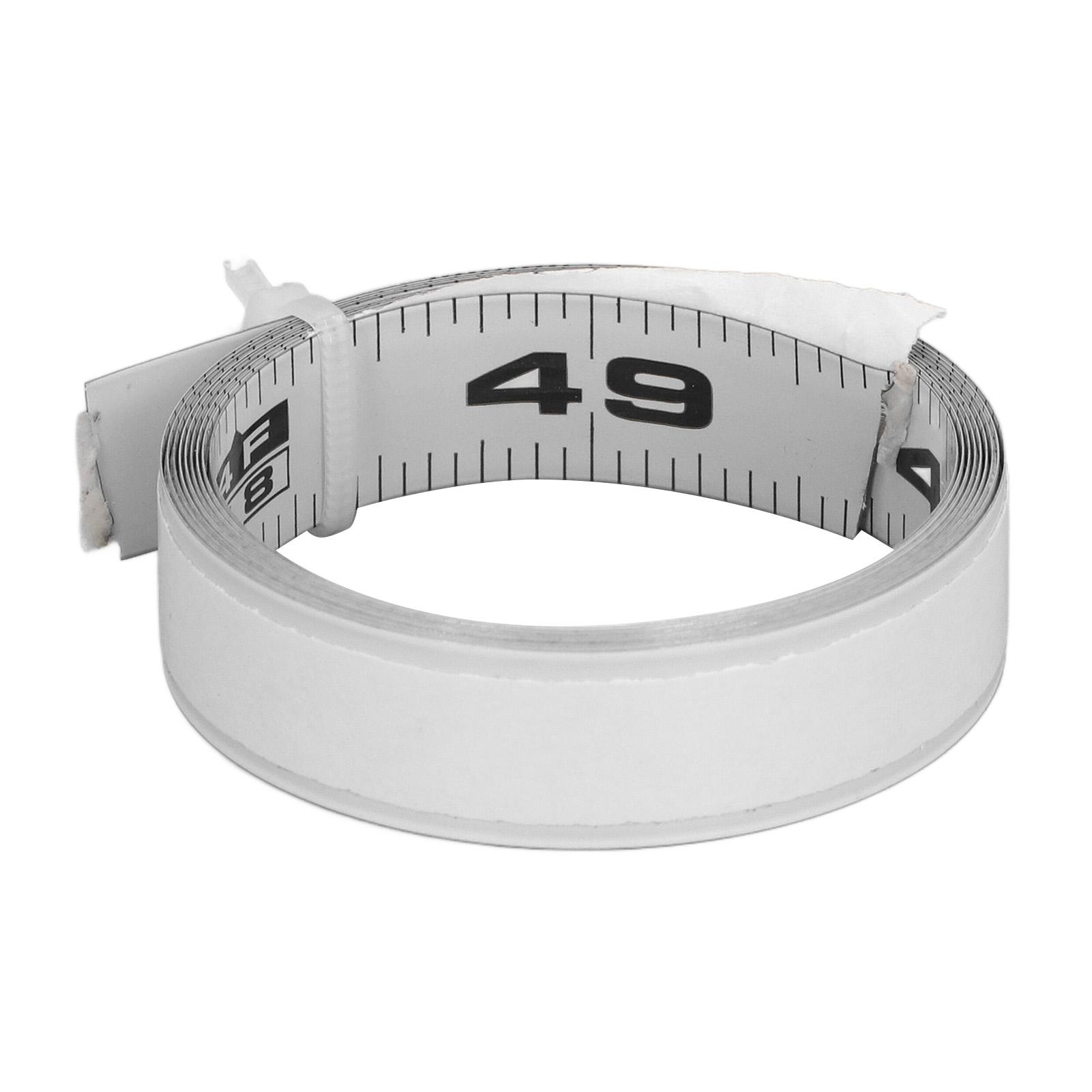 

Self Adhesive Measure Tape 4FT 48 Inch Left To Right Cuttable Adhesive Measuring Ruler for Work Bench Saw Table