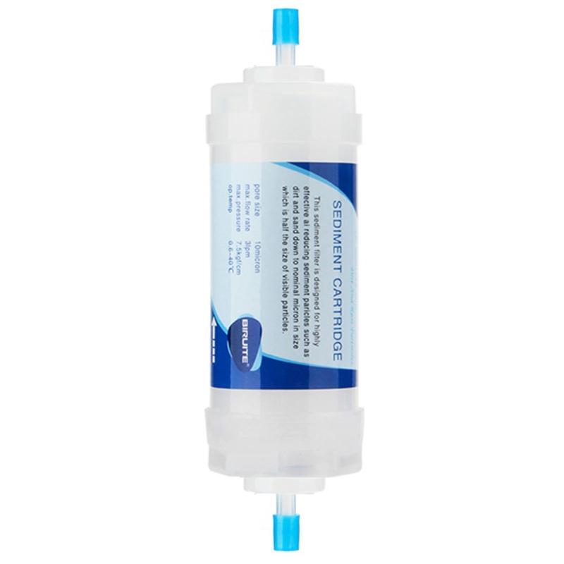 Quick-Connect Water Filter Replacement Cartridge Inline Filter for Refrigerator Ice Maker Under Sink