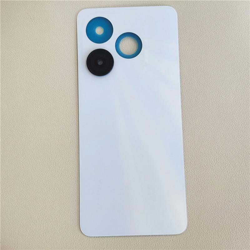 Battery Back Cover For Infinix Smart 8 X6525 Rear Door Housing With Adhesive Sticker Repair Parts