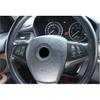 2008-2013 For BMW X5 X6 E70 E71 Cover Trim Steering Wheel Button Carbon Fiber